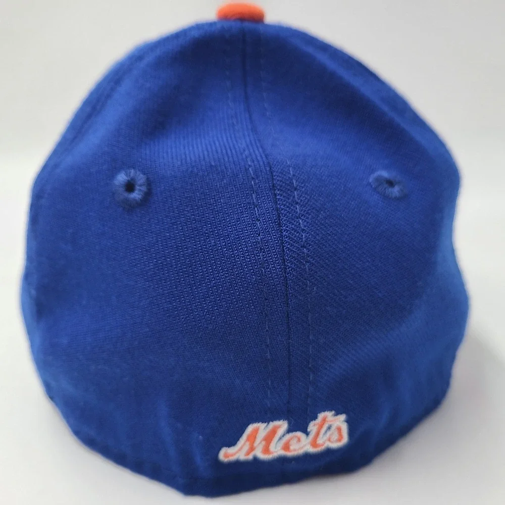 Child-Youth New York Mets Hat Fitted New Era 39Thirty Blue Orange MLB Baseball